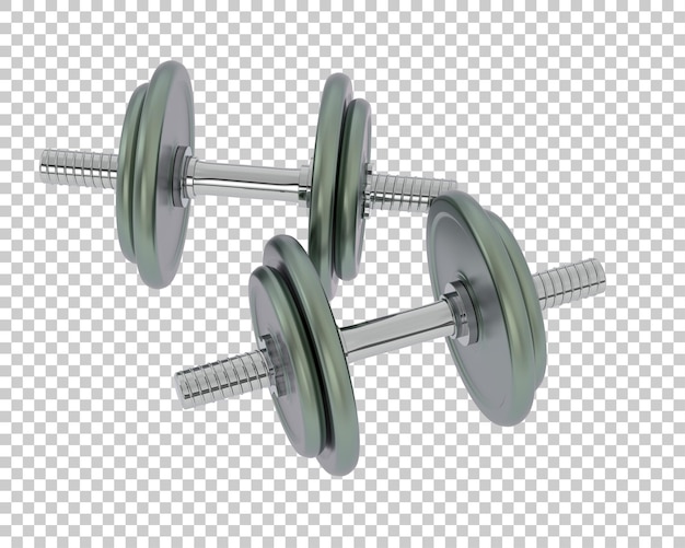 Halter op transparante achtergrond 3D-rendering illustratie