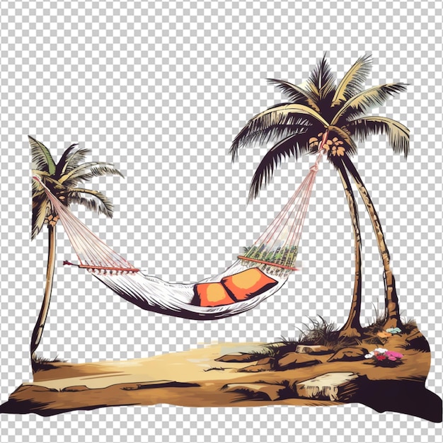 Hamak W Beach Swing Png