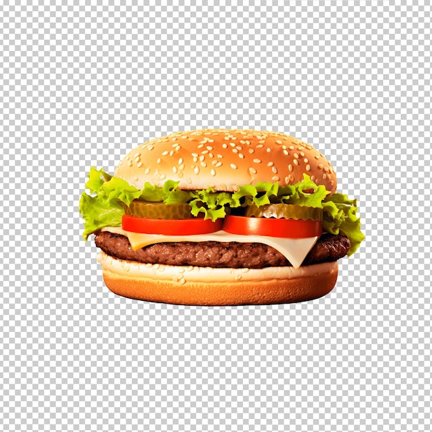 Гамбургер без фона png
