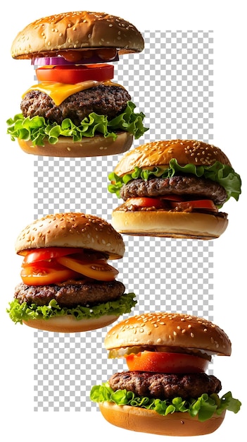 PSD hamburger psd