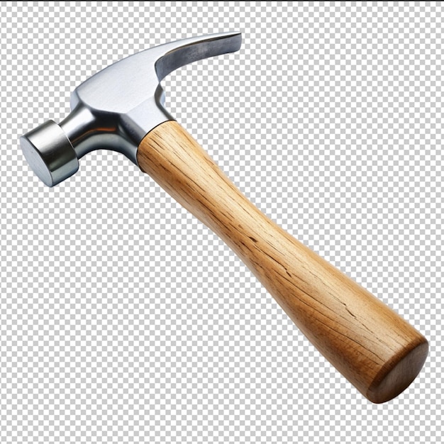 PSD hammer on transparent background