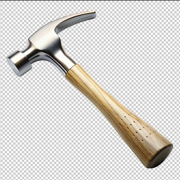 PSD hammer on transparent background