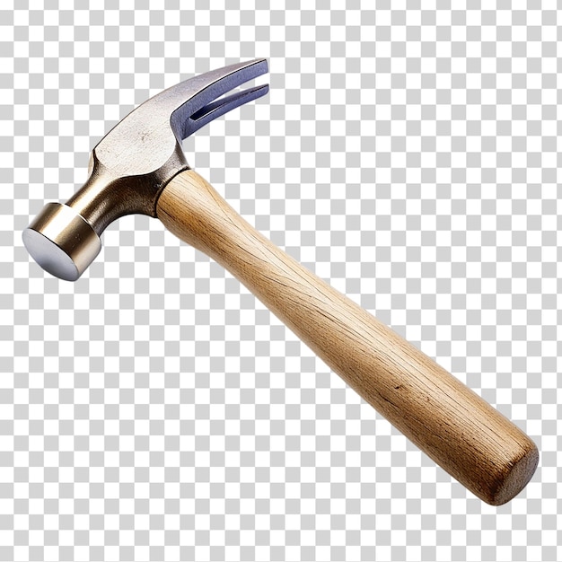 PSD a hammer on transparent background