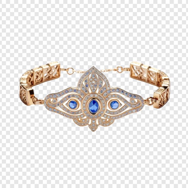 PSD hamsa bracelet jewellery isolated on transparent background