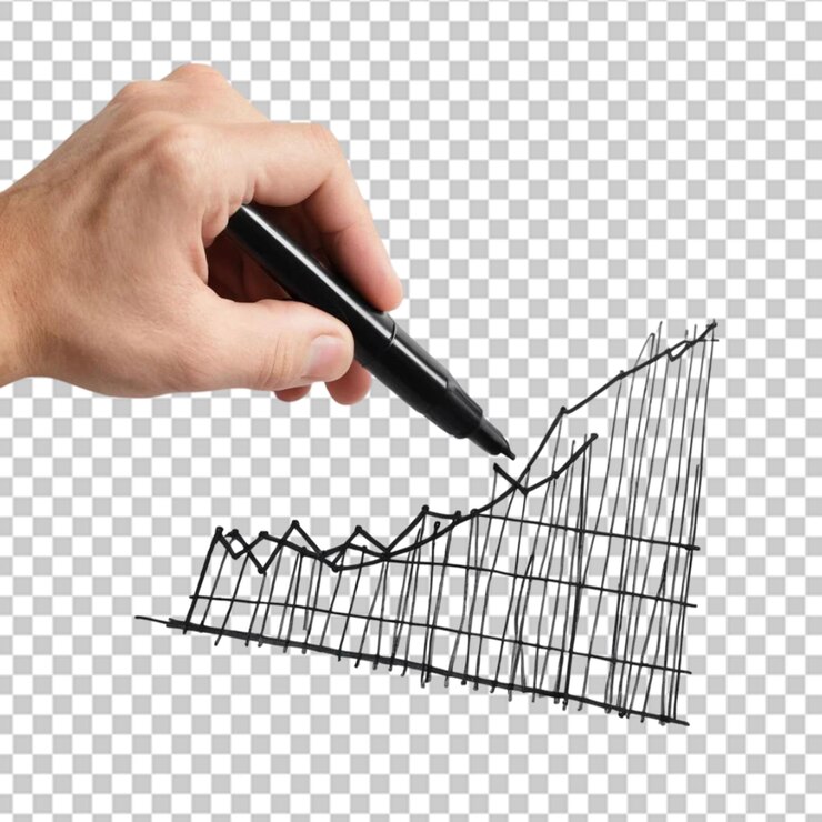 PSD hand drawing graph