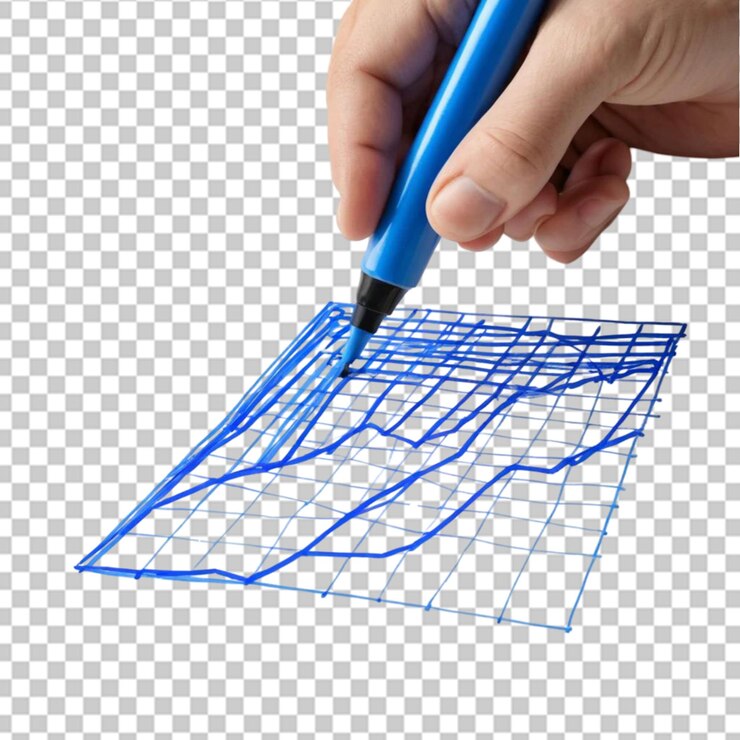PSD hand drawing graph