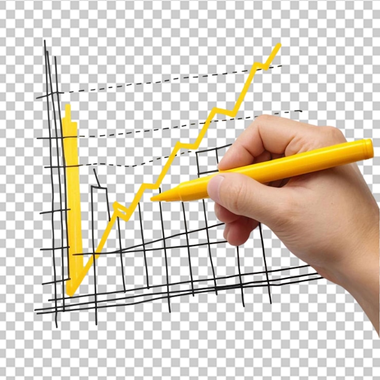 PSD hand drawing graph