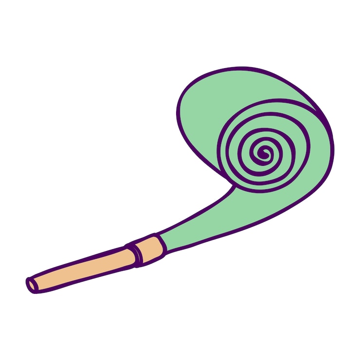 PSD hand drawn birthday icon illustration
