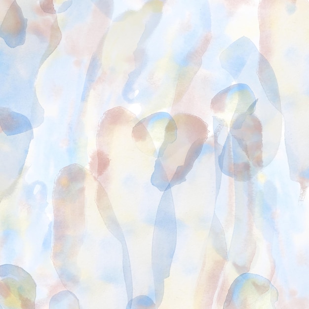 PSD hand drawn watercolour abstract pattern