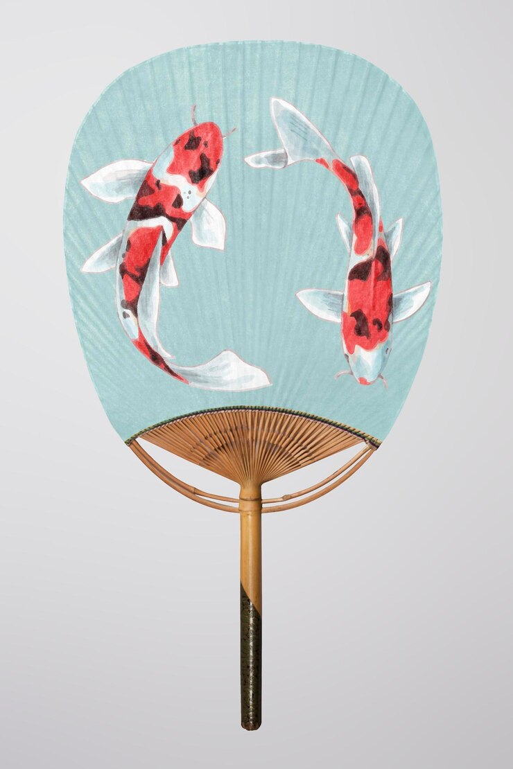 PSD hand fan mockup psd