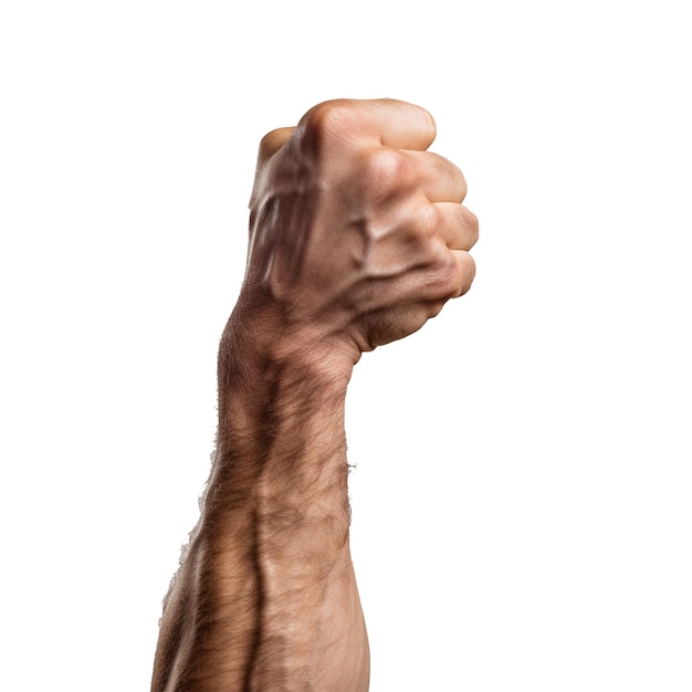 Hand fist vector clip art