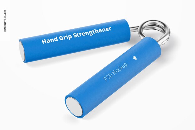 Hand grip strengthener mockup, dropped