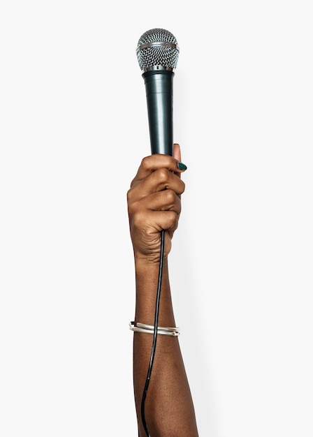 Hand met variatie van object
