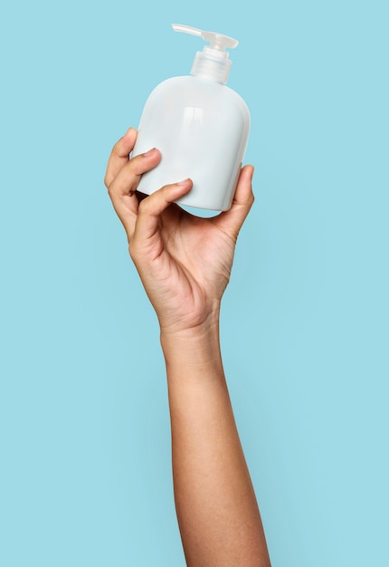 Hand met variatie van object