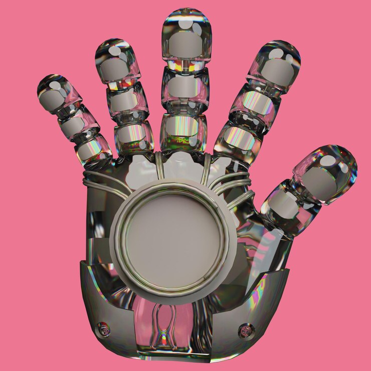 PSD a hand that has a circle on it