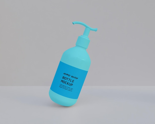 PSD hand wash bottle mockuo