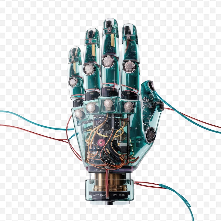 PSD a hand with a green glove that says quot hands quot on it