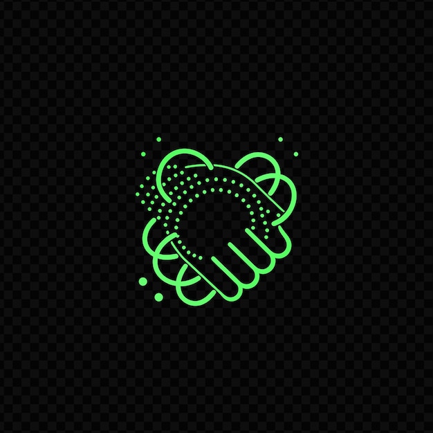 PSD hand with a heart on the screen