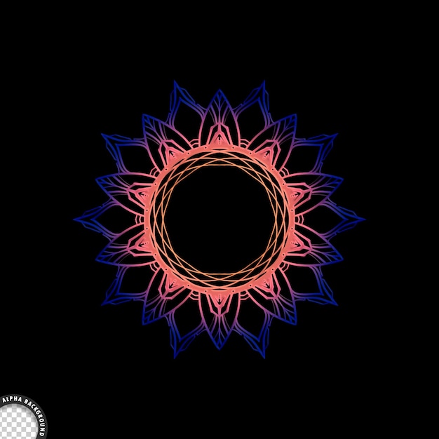 handdrawn ornamental spiral