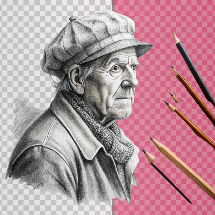 PSD a handmade 3d photo