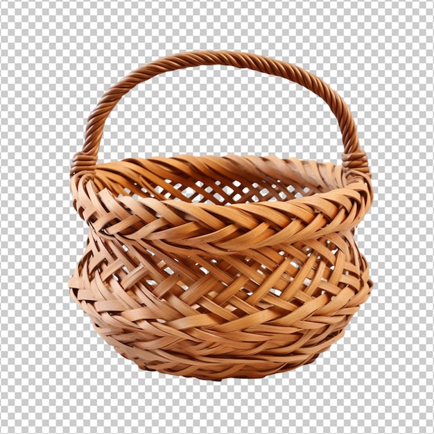 PSD handmade basket the old png