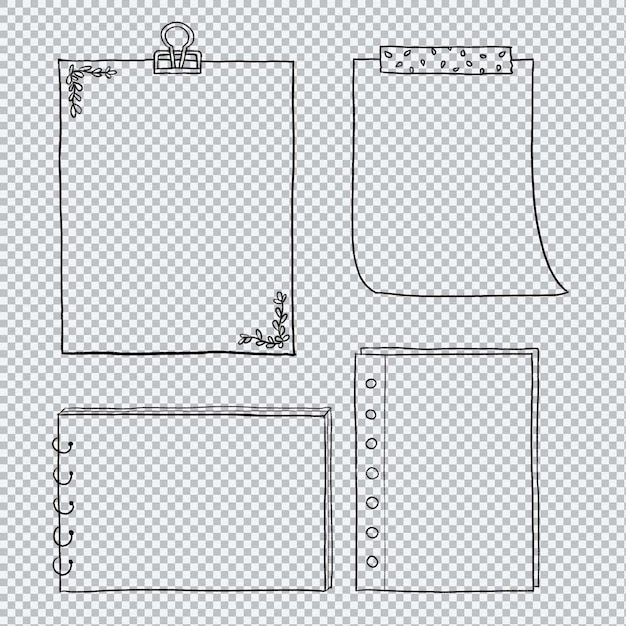 PSD 手作りのメモボックスの装飾