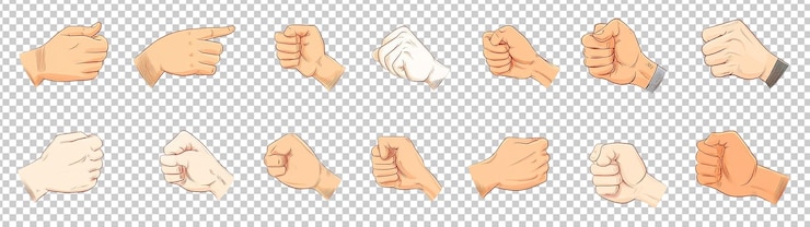 PSD hands thumbs up