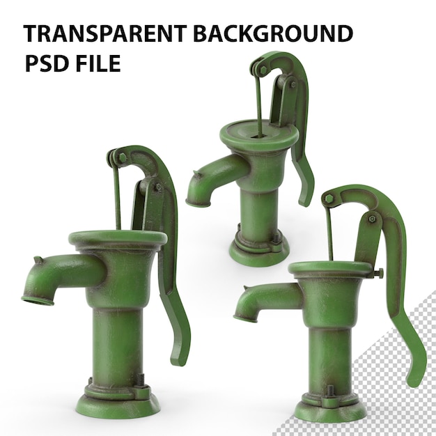 PSD handwaterpomp png