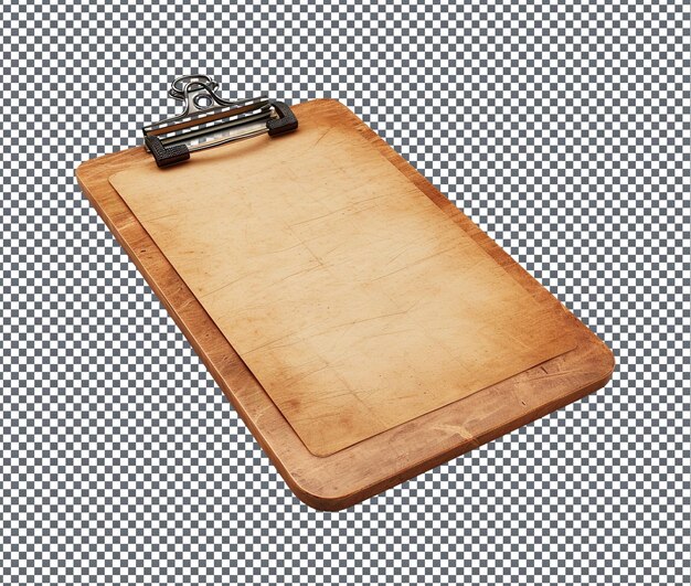 PSD handy clipboard isolated on transparent background