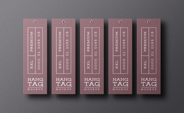 Hangende Tag Mockup