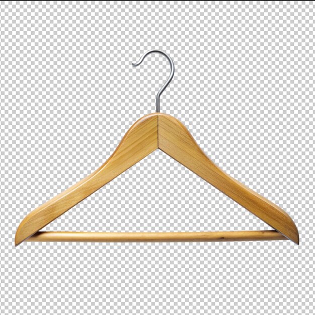 PSD hanger isolated on transparent background