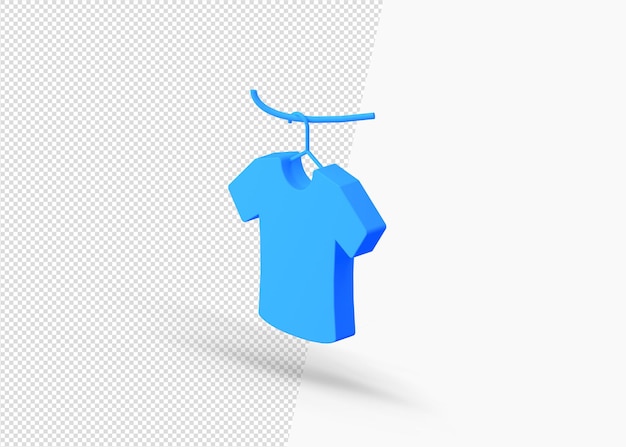 Hanging cloth product isometric 3D icon  