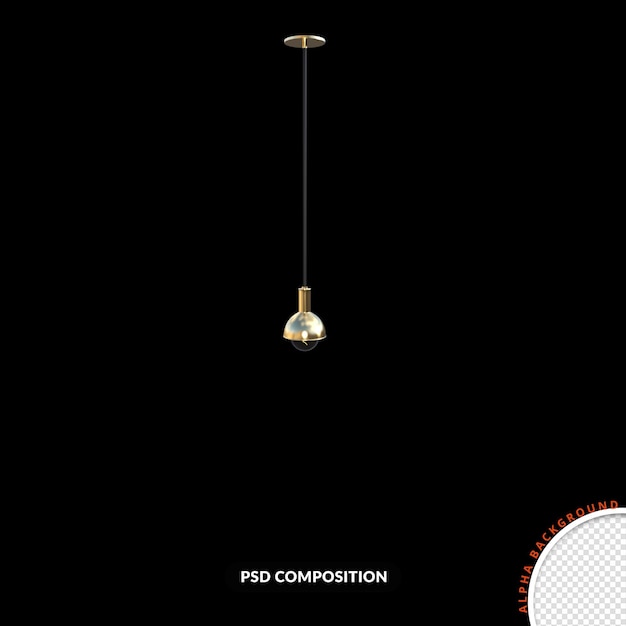 PSD hanging lamp 3d warehouse