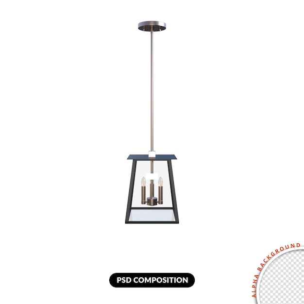 PSD hanging lamp 3d warehouse