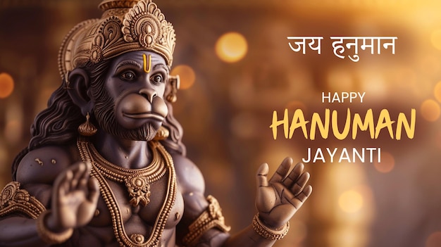 PSD hanuman jayanti banner and poster