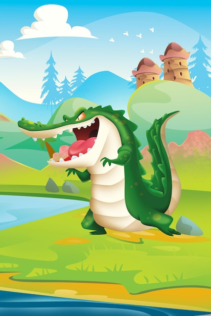 Happy Alligator