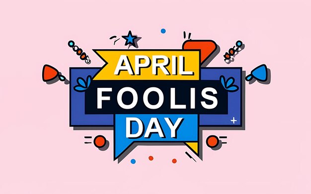 happy april fools day social media story feed mockup template