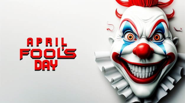 Happy april fools day sociale media story feed mockup sjabloon