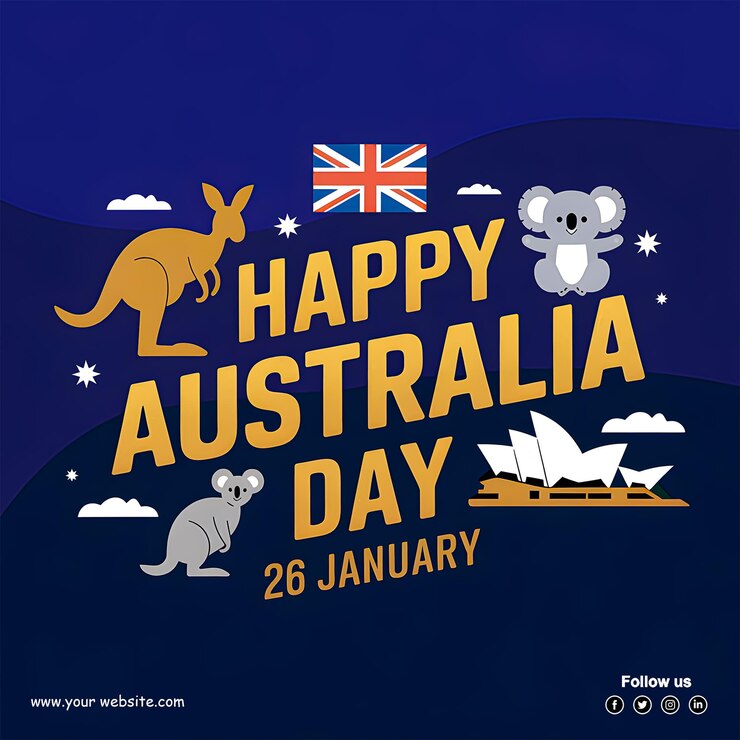 PSD happy australia day 26 january