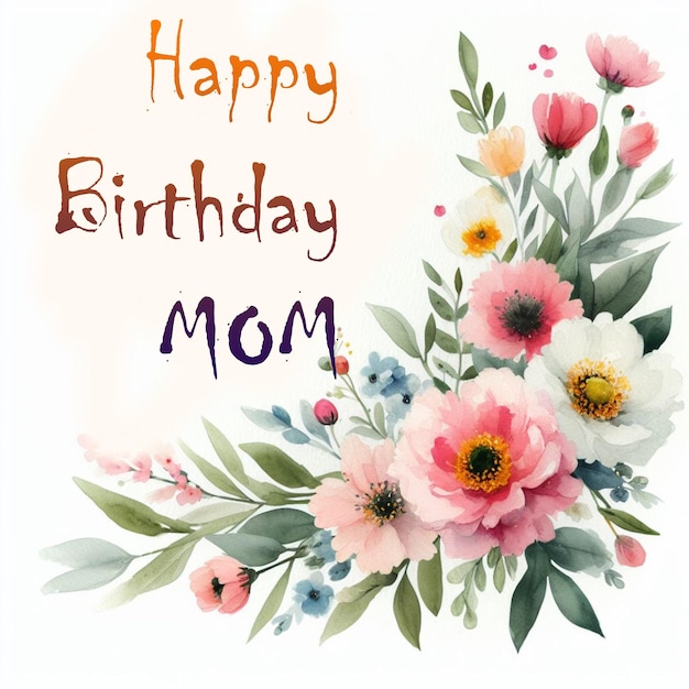 PSD happy birthday mom