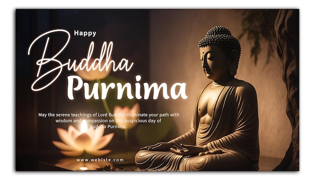 PSD happy buddha purnima