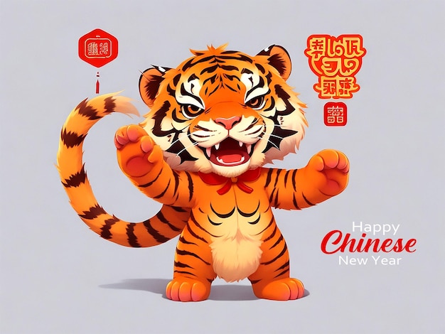 PSD happy chinese new year background