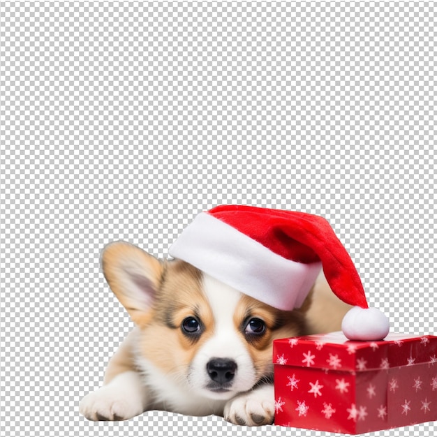 PSD happy christmas cute dog and cat