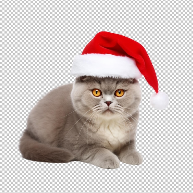 PSD happy christmas cute dog and cat