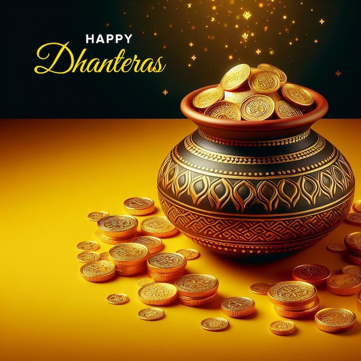PSD happy dhanteras psd design template