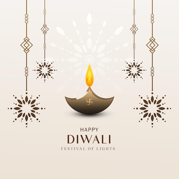 PSD happy diwali psd file template