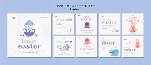 Happy easter day instagram posts