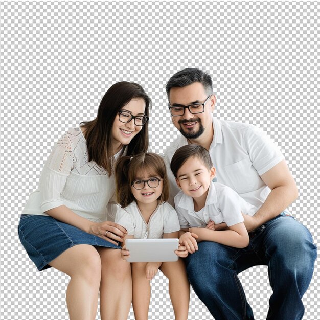 PSD happy family png