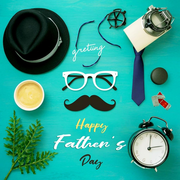 Premium PSD Happy fathers day template Premium PSD Happy fathers day template