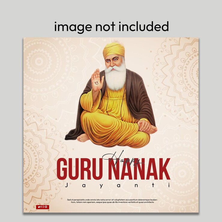 PSD happy guru nanak jayanti - a celebration of sikhism